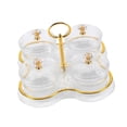 thumbnail image 5 of Dried Fruit Snack Serving Plate Divided Serving Dishes Storage Box PET Durable Material for Living Room Office Wedding, 5 of 9
