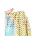 thumbnail image 3 of HWJAD 3-7 Years Toddler Girls Tie Dye Crochet Cover Up Dress Sleeveless Hollow Out Beach Dress for Kids Summer Beach Swimwear, 3 of 7