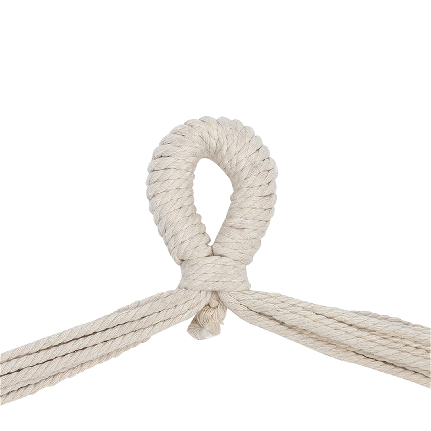 Kadyn Hammock Chair, Distinctive Cotton Canvas Hanging Rope Chair with Pillows, Hanging Rope Swing Seat-Max, Beige Kadyn Hammock Chair, Distinctive Cotton Canvas Hanging Rope Chair with Pillows, Hanging Rope Swing Seat-Max, Beige
