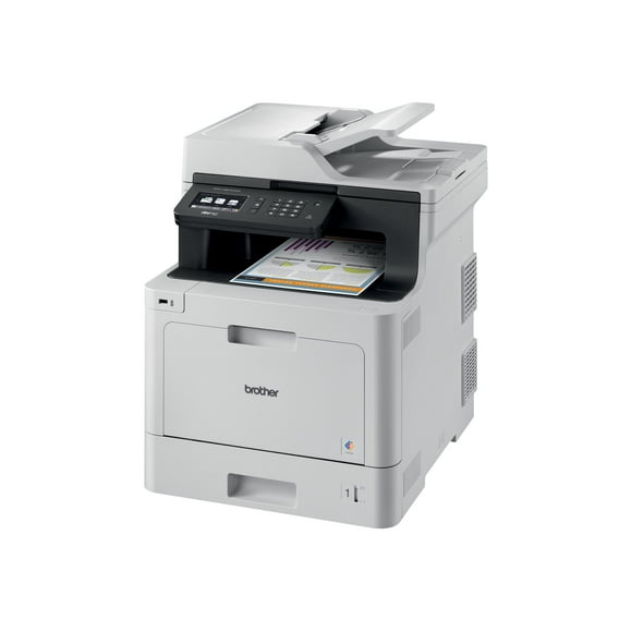 Brother Color Laser Printer, Multifunction Printer, All-in-One Printer, MFC-L8610CDW, Wireless Networking, Automatic Duplex Printing, Mobile Printing and Scanning, Amazon Dash Replenishment Enabled