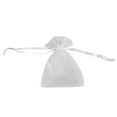 thumbnail image 2 of JAM Paper Sheer String Tie Gift Bags, White, 4 x 5.5, 12/Pack, 2 of 2