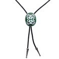 thumbnail image 3 of Colgante con forma de cabeza de caballo Bolo Tie Western Cowboy Rodeo Collar Hombres Regalo Verde jinwen Lazo de Bolo, 3 of 3