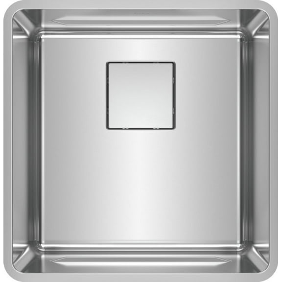 Franke Ptx110-17 17" X 18" X 9" Deep 18-Gauge Single Bowl Kitchen Prep / Bar Sink -