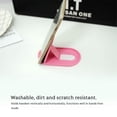 thumbnail image 3 of Phone Stand Folding Desktop Tablet Foldable Phone Support Portable Plastic Mini PC Holder Smartphone Bracket, Pink, 3 of 7