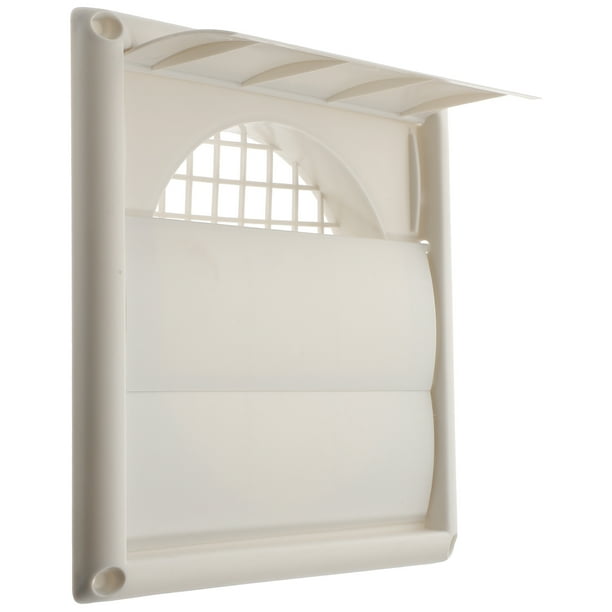 Louvered Dryer Vent Cover Outdoor Exhaust Vent Screen Outside Dryer