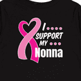 thumbnail image 4 of Inktastic Breast Cancer Awareness I Support My Nonna with Pink Ribbon Boys or Girls Long Sleeve Toddler T-Shirt, 4 of 5