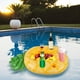 thumbnail image 4 of Portabebidas flotante inflable/Decoración para adultos Flotador de bebidas/para agua Piña, 4 of 9