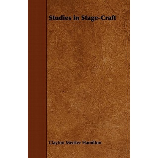 Études en Artisanat de Scène