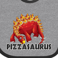 thumbnail image 4 of Inktastic Pizzasaurus Boys or Girls Baby Bib, 4 of 4