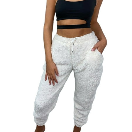 

Listenwind Womens Sleep Pajama Pants Casual Flannel Pyjamas Solid Bottoms Lounge Pants with Pocket for Women