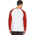 thumbnail image 4 of Ventana Men's Baseball Tee Long Sleeve Raglan Jersey Shirt, 4 of 5