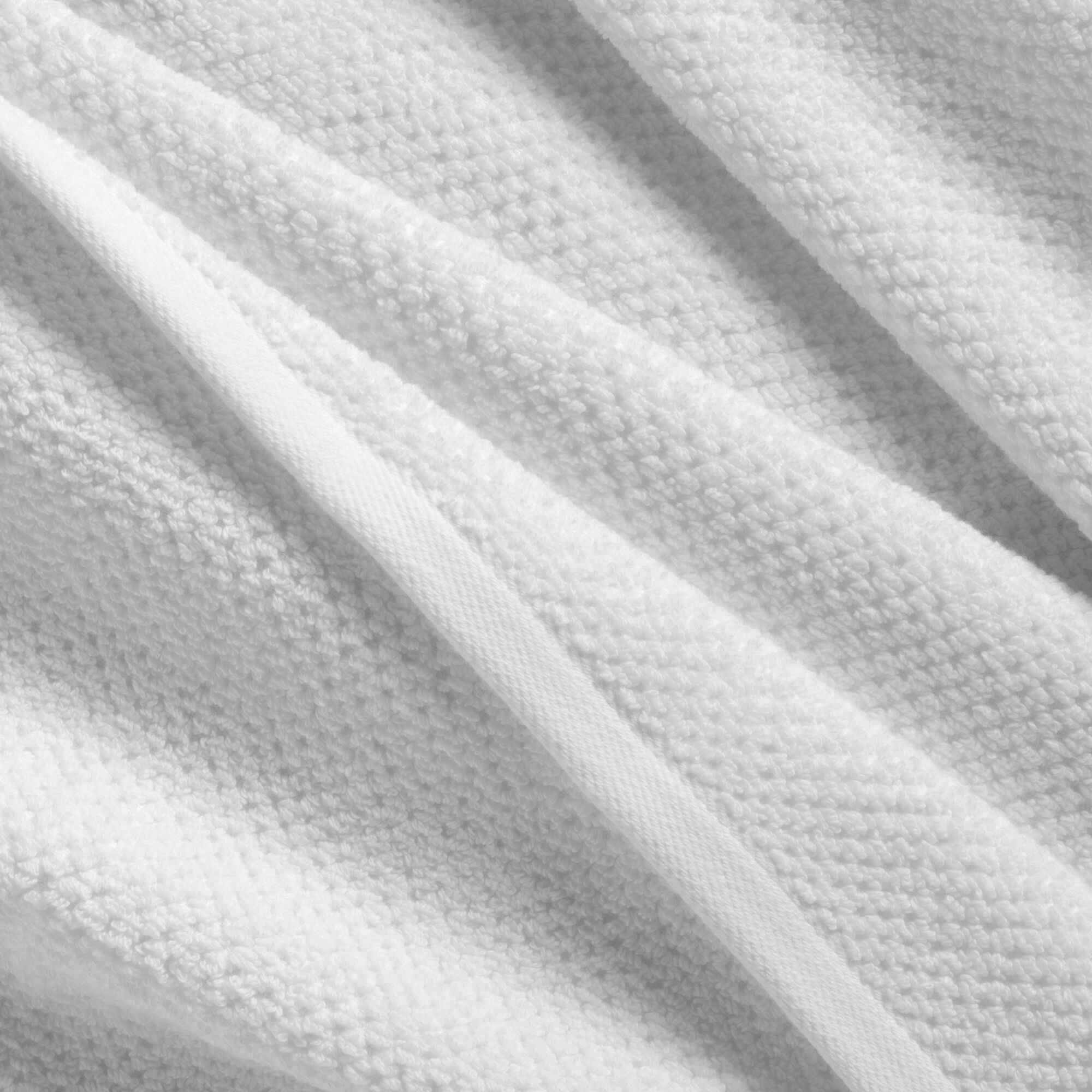 Blomus Riva Organic Terry Cloth Washcloth Set of 4 White 66297 – LoftModern