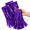 Laser Purple, variant on 4 Pack Vintage Dark Purple Foil Fringe Curtain Backdrops 3.3 Ft X 6.6 Ft for Party Decorations
