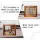 thumbnail image 5 of Estantería Decorativa para la Ansiedad, Estantería de Madera en Miniatura, Decoración de Escritorio para el Hogar, Hecha A Mano., 5 of 5