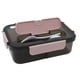 thumbnail image 4 of Cajas Bento De Gran Capacidad 3 Compartimentos Cajas Bento 1500ml Fiambrera Bento De Gran Capacidad Para Estudiantes Trabajadores Hogar Escuela Oficina Rosa ANGGREK Rosa, 4 of 8