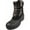 Black, variant on Norty - Mens Mid Waterproof Leather Panel Thermolite Insulated Snow Boot 39265-13D(M)US Brown