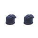thumbnail image 4 of Qarigey Beanie Hat Cómodo Casual Color sólido Simple Turbante Sombreros Mujeres Hombres Tejido artesanal Sombreros para la decoración del azul marino 2Conjunto, 4 of 6