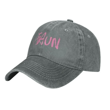 ZICANCN Mens Hats Unisex Baseball Caps-Doodle Text Hats for Men Baseball Cap Western Low Profile Hats Fashion