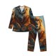 thumbnail image 1 of Balery Prairie Meditating Lion Pijama para Hombre de Dos Piezas con Manga Larga, Conjunto de Dormir y Descanso Suave con Bolsillos-XX-Large, 1 of 7