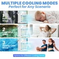 thumbnail image 4 of Portable Evaporative Air Conditioner in Gray with Remote and Night Light, 4 of 7