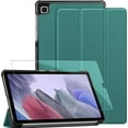 thumbnail image 1 of KOMI Case for Samsung Galaxy Tab A9 8.7" (SM-X110/X115/X117) with Tempered Glass Screen Protector, Tri-Fold Stand, Multi-Angle Viewing, Smart Cover Auto Wake/Sleep, 1 of 5