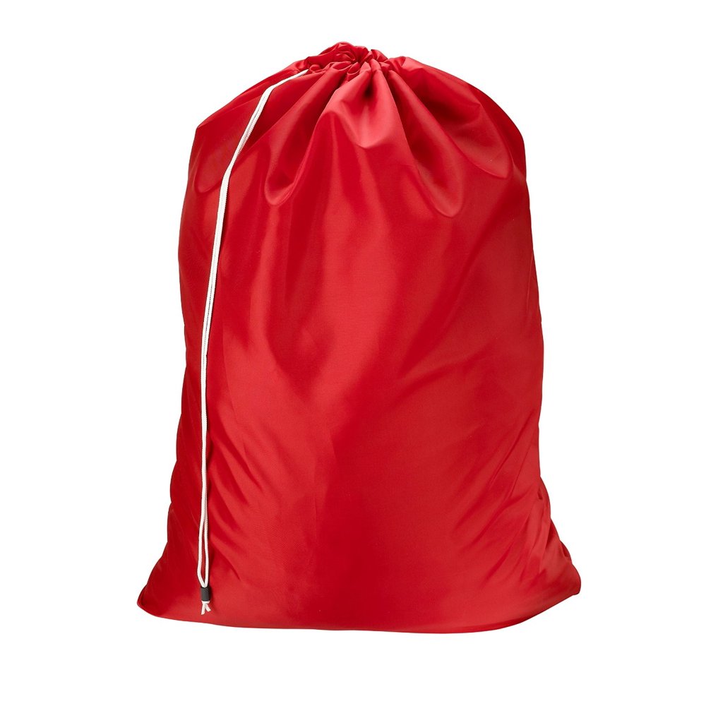 Nylon Laundry Bag 30" x 40", Red