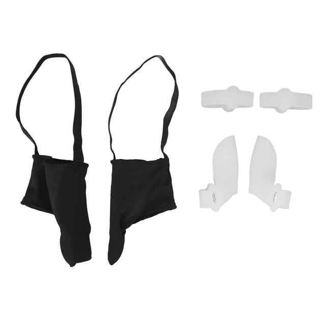 Corrector de juanetes, suave, elástico, para dedos, alivio de molestias, reutilizable, resistente al desgaste, corrector de hallux valgus L