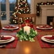 thumbnail image 4 of Candle Aromatherapy Holders Red Fruit Wreath Christmas Desk Arrangement, Red Fruit Wreath Candle Holders, Aromatherapy Candle Holders, Festive Desktop Decor, Home Aromatherapy Supplies, Unique Gift, 4 of 9