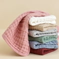 thumbnail image 6 of Krdevn Baby Burp Towel Plain 6 Layer Large Towel Towel, 6 of 8