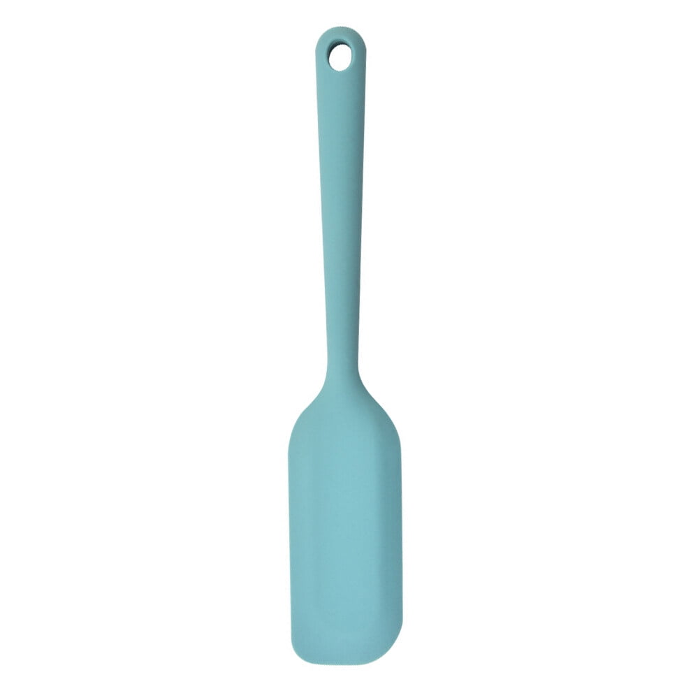 MOJOTORY jar spatula, silicone jar scraper with long handle, jam spreader  for peanut butter, kitchen spatula for baking and cake icing