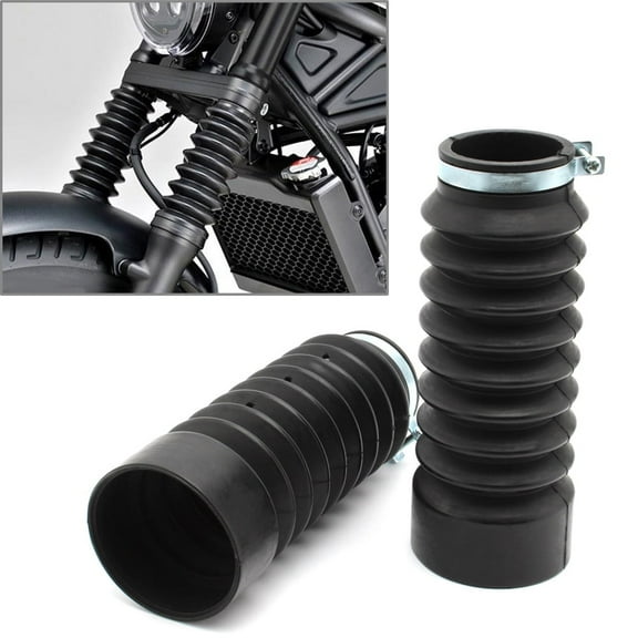 ZS Motorbike Shock Absorbers Cover Gaiters Front Fork Boot Tube Slider For Honda Rebel CMX300 CMX500 2020-2023