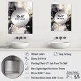 thumbnail image 4 of Designart "Gold Marble Exploration in Depth II" Modern Geometric Mirror Wall Decor - Modern Gold Abstract Large Mirror Wall Decor For Bedroom - 32" x 24" Inch, 4 of 5