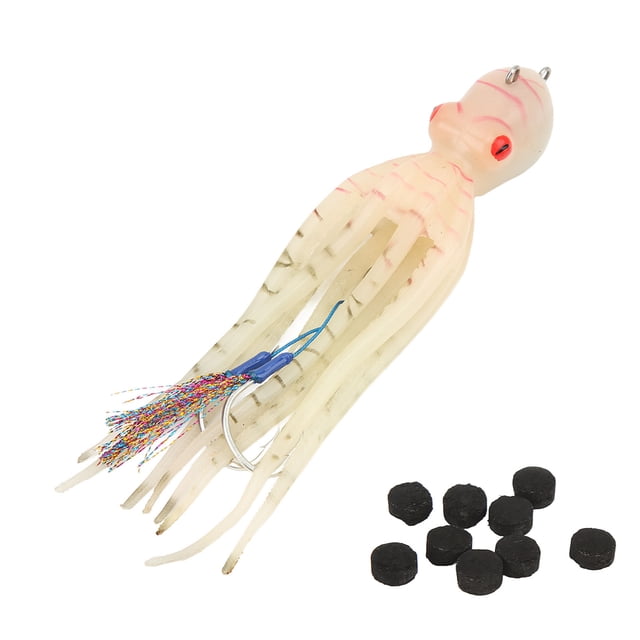 Pulpo artificial para pesca en el mar, tinta en aerosol, noctilucencia, 180 g