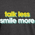 thumbnail image 3 of CafePress - Talk Less Smile More Dark T Shirt - Men's Classic Graphic Cotton T-Shirt, 3 of 4