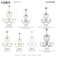 thumbnail image 5 of Livex Lighting - Lucerne - 7 Light Chandelier in New Traditional Style - 30, 5 of 8