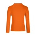 thumbnail image 5 of Women's Women's Half Zip Pullover Tops Fall Casual Solid Color Long Sleeve Blouses Trendy Oversized Loose Knit Shirts, 5 of 6