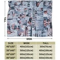thumbnail image 3 of Throw Blanket Gr-e_y''s Poster Ana_to-My Super Soft Fuzzy Blanket Warm Plush Throw Blanket for Couch Bed Sofa Chair 40"x50", 3 of 6
