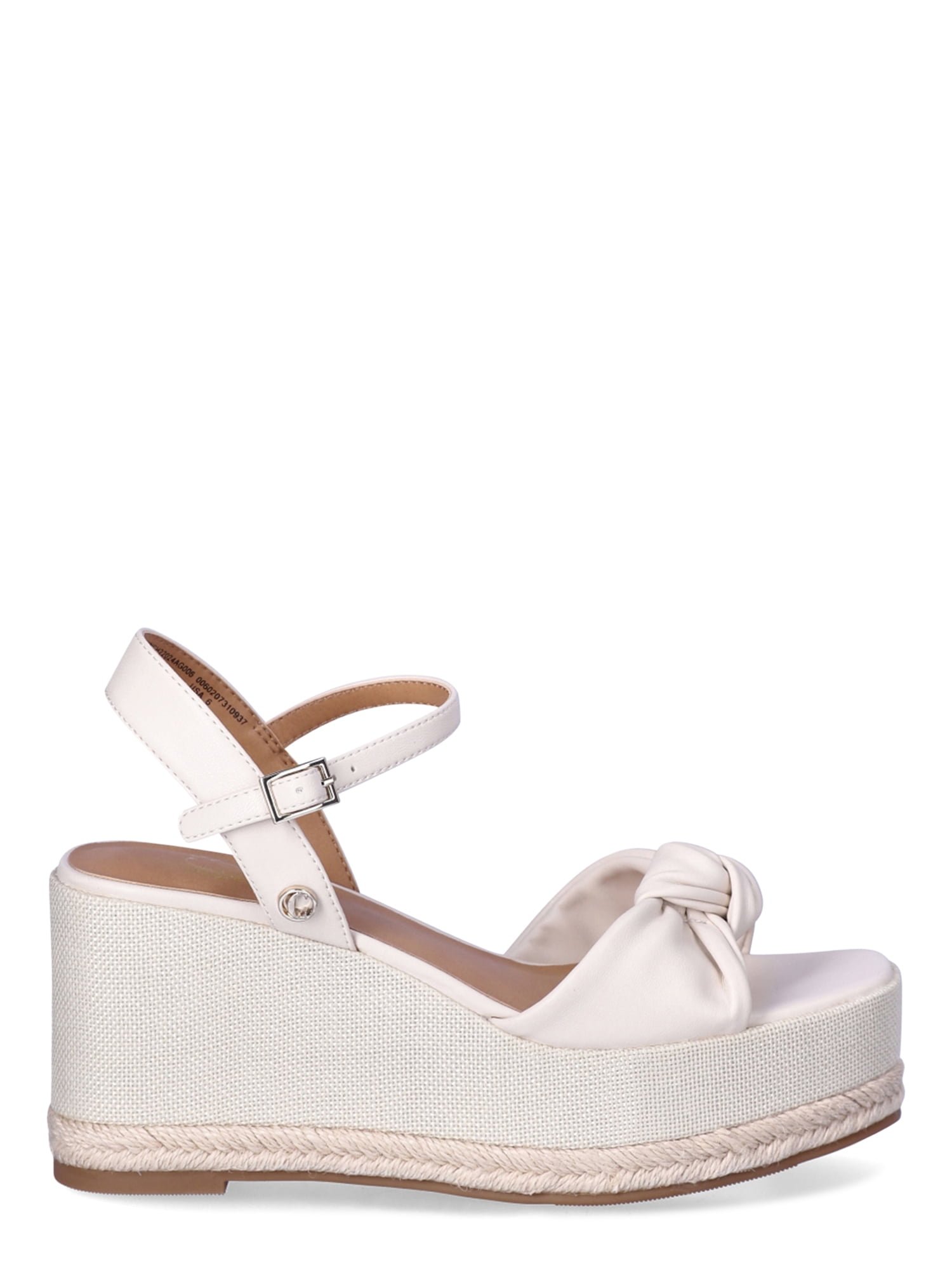 Chaps Women’s Taaryn Knot Wedge High Heel Sandals, Sizes 6-11