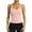 Pink, variant on ANFERRY Ribbed Athletic Tank Tops for Women with Built in Bra Racerback Seamless Scoop Neck Workout Camis Top