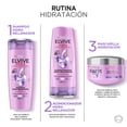 thumbnail image 4 of L'Oreal Paris Elvive Hidra Hialuronico Rutina de 3 Pasos, Shampoo 680ml + Acondicionador 680ml + Mascarilla Hidratacion para Cabello 300g. 3pack Ideal para Cabello Seco y Maltratado, Recupera, 4 of 9