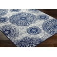 thumbnail image 3 of Hauteloom Nubia Living Room, Bedroom Area Rug - Farmhouse - Navy,Pale Blue - 8'10" x 12', 3 of 7