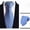 WU03, variant on Classic Silk Tie for Men Woven Jacquard Extra Long Necktie Big and Tall Business Wedding Formal Party Stripe Pattern