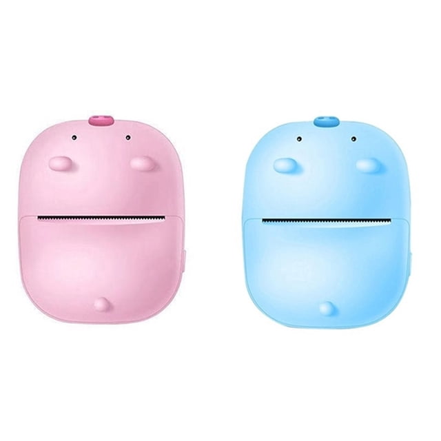 Mini Imprimante Portable Imprimante Thermique Image Liste Reçu Impression Bluetooth Sans Fil Imprimante de Questions Erronées, Impression Multi-Format