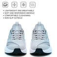 thumbnail image 3 of CHICVOMEY Men's Women's Running Sneakers - Lightweight Cushioned Breathable Walking Sneakers - Fashion Athletic Sneakers for Women Gym Daily Wear, 3 of 8