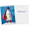 thumbnail image 2 of Tarjeta de felicitación Fool Funny Penguin Birthday para mujer, 2 of 6