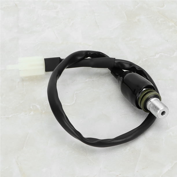 Interruptor De Luz De Presión De Freno Hidráulico, M10x1.0 Manguera De Aceite Universal Para Motocicleta Bomba Hidráulica Interruptor De Luz De Freno Trasero Reforzado
