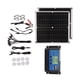 thumbnail image 1 of Juego De Controlador De Panel Solar, Kit De Panel Solar De Seguridad Profesional 50W 2 Salida USB Para Acampar Para Montañismo Para Ciclismo, 1 of 7
