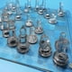 thumbnail image 4 of 25x25cm Glass Chess Set Elegant Design Durable Build Fully Functional 32 Frosted And Clear P, 4 of 4