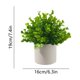 thumbnail image 3 of Plantas artificiales de bonsái en maceta para la decoración del hogar: plantas verdes artificiales de plástico para la decoración de la sala de estar, la oficina, el mueble bar, el estante o el e, 3 of 6