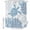 White Lake Blue Sky Blue, variant on Xipuska Blue Beige Coastal Turtle Shower Curtain - Water Repellent Fabric Shower Curtains Washable, Ocean Coral Nautical Decorative Polyester Cloth Bathroom Curtains Modern Bath Decor 36"x72"